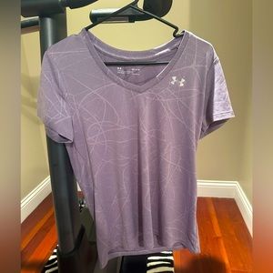 Under Armour light purple short sleeve t-shirt. Women’s size medium.